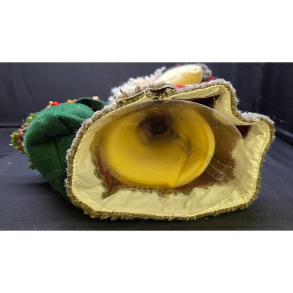 Santa Clause & Snowman Tree Topper or Table Top Holiday Decor 18" - Picture 7 of 9